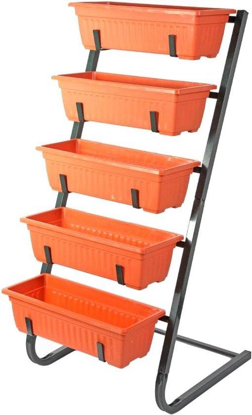 OEM 5-Tier Pflanzenschrank aus Holz 2026