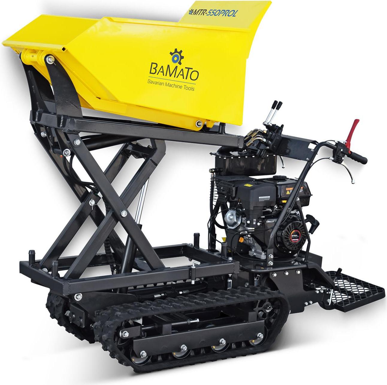 BAMATO Mini Raupendumper MTR-550PROL mit Liftfunktion