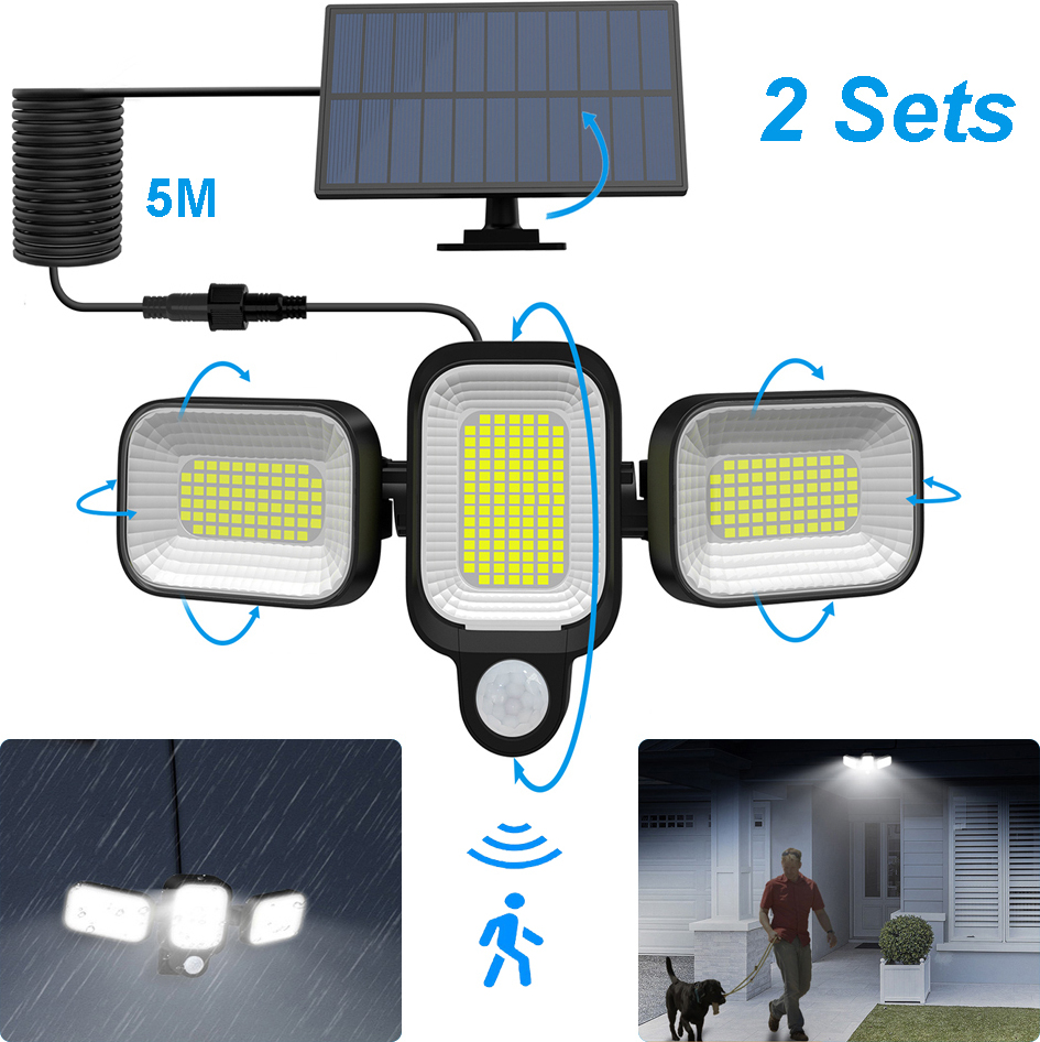 4 pezzi di ricambio per luci solari: 8 cm luci solari di ricambio top con LED luminoso, IP65, pannello solare impermeabile, lanterna sospesa, parte superiore di ricambio, pannello solare di ricambio