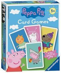 Kartenspiel Pig | 4 in 1 Spiele | Peppa Wutz | Ravensburger | Spiel