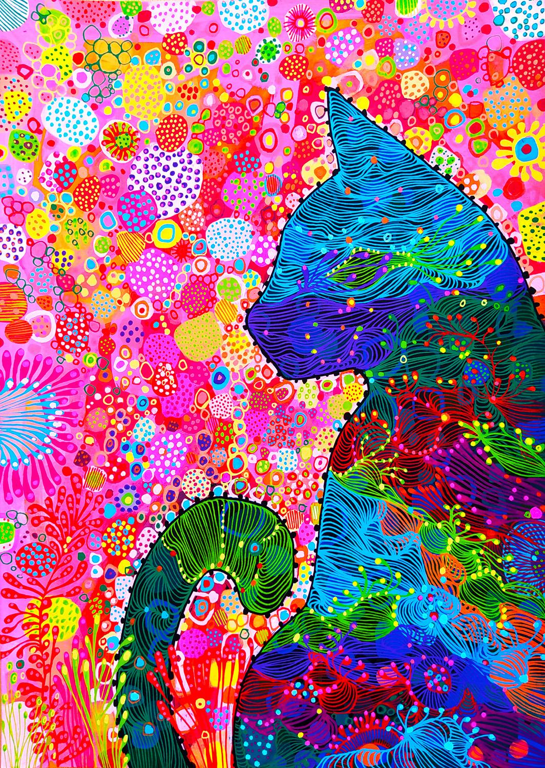 ENJOY Wandering Cat Puzzle 1500 Teile 02237