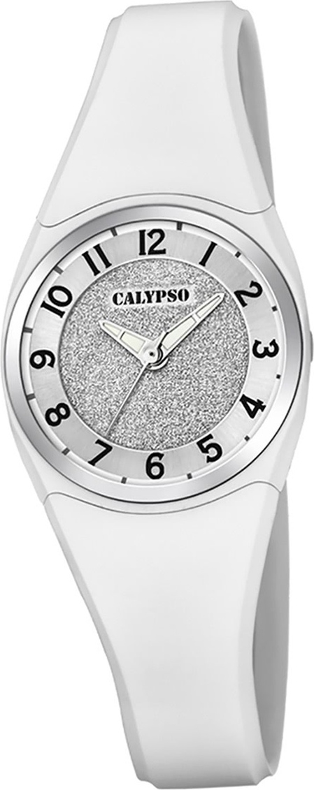 Calypso plastovéPolyuretándámske hodinky K5752/1 náramkové hodinky White Analogico D2UK5752/1