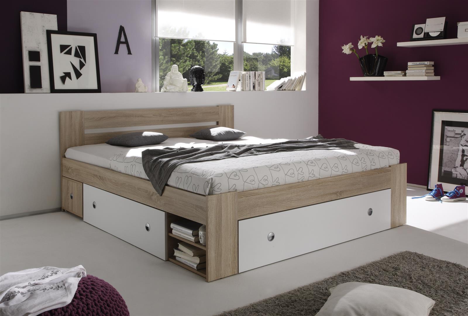 Bett Bettgestell Ehebett Bettanlage Kojenbett 