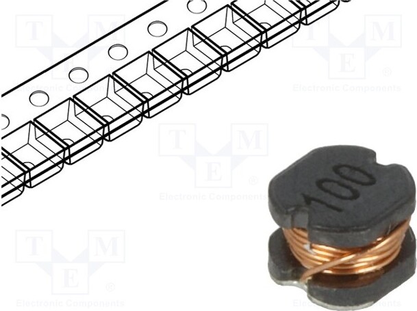 TNE 10x Drossel: Draht 0403 0,08 DLG-0403-2R7 Leistungsdrosseln SMD SMD 2,7uH 1,58A _1GH_DLG-0403-2R7
