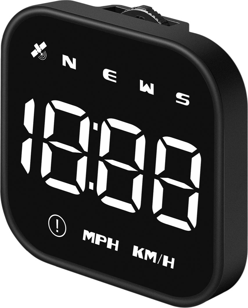 Cocosity GPS-Geschwindigkeitsmesser Heads-up-Display Anzeige der Fahrtrichtung Zeitanzeige Alarm bei Überschreitung der Geschwindigkeit Alarm bei Müdigkeit am Steuer