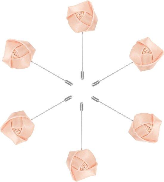 OEM Rosa Schneeglas Boutonniere 6er Set Hochzeit 2026