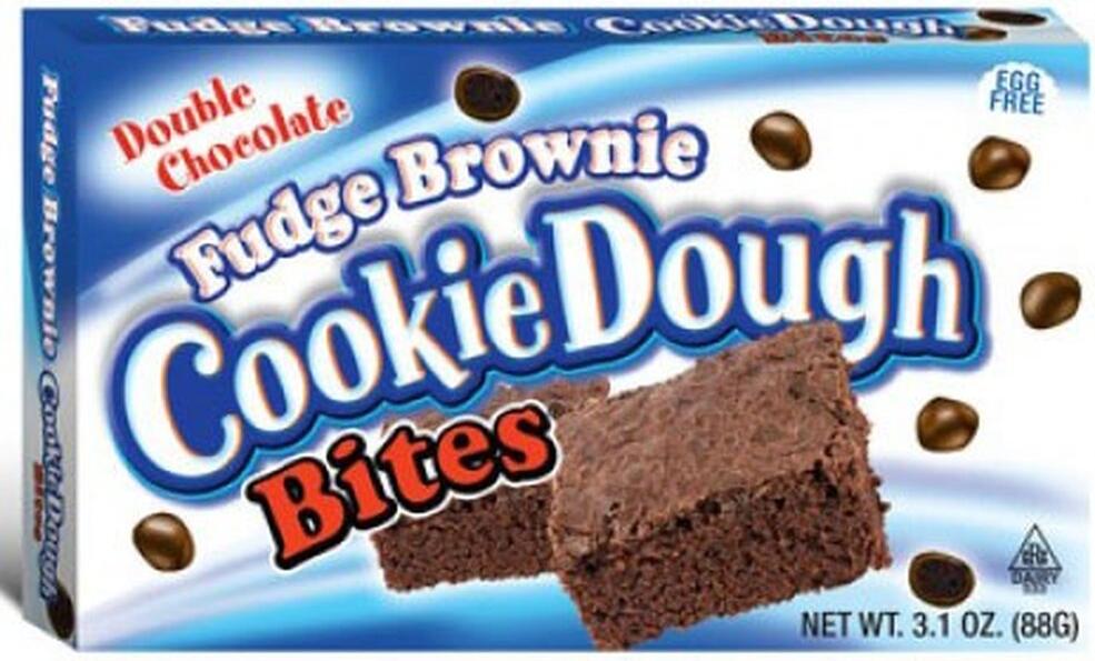 Taste of Nature Cookie Dough Bites Fudge Brownie 88g