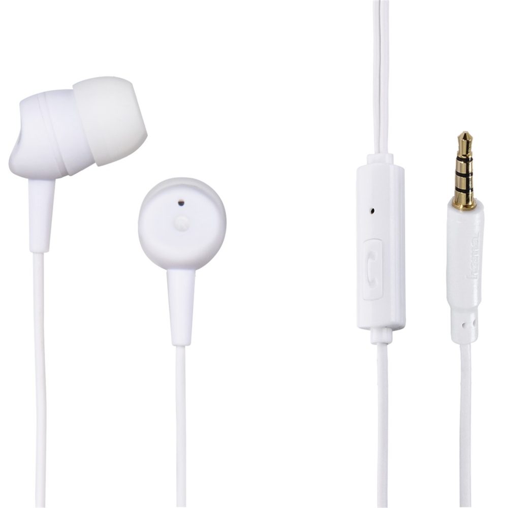 Hama 'Basic4Phone', Weiß In-Ear Kopfhörer 12940039410