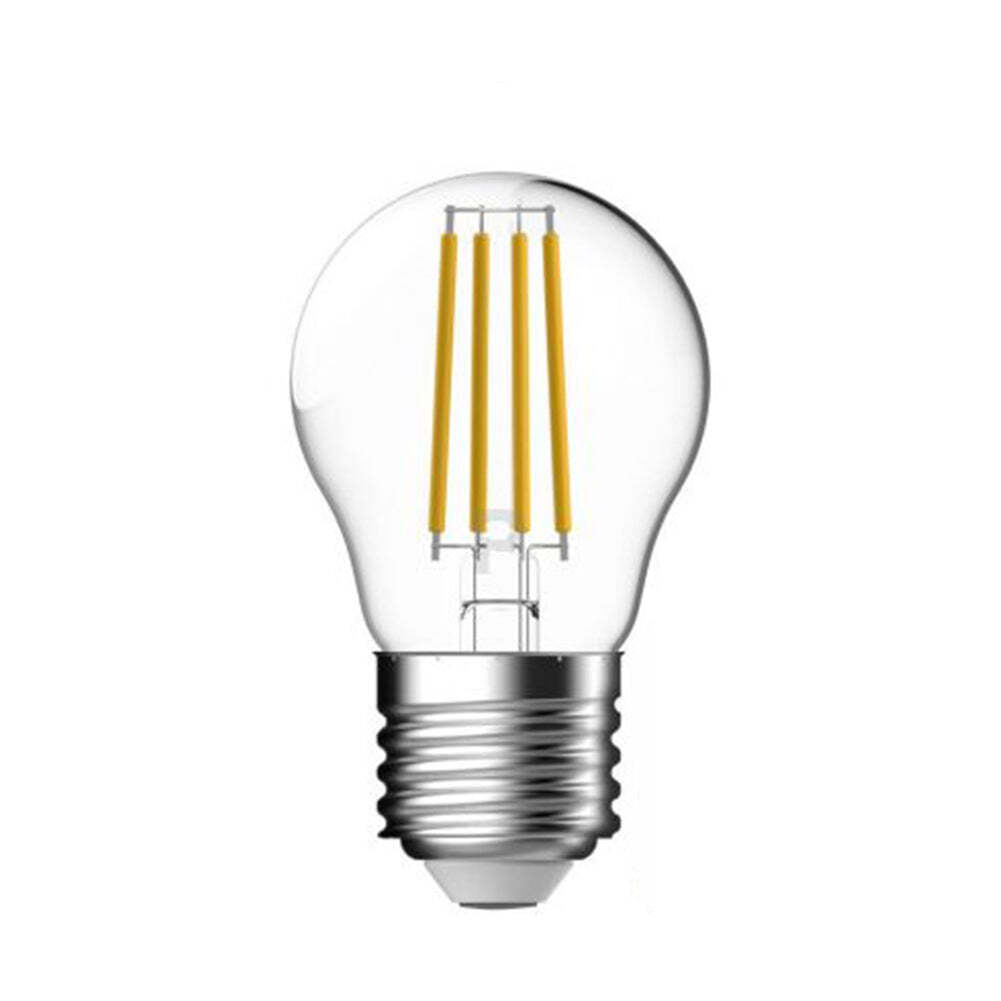 ENERGETIC Energetischer Led Fillamen Boogellamp P45 E27 4,8W 2700K 230 V - Klar - Dimmbar - Warmes Weiß 5182006321