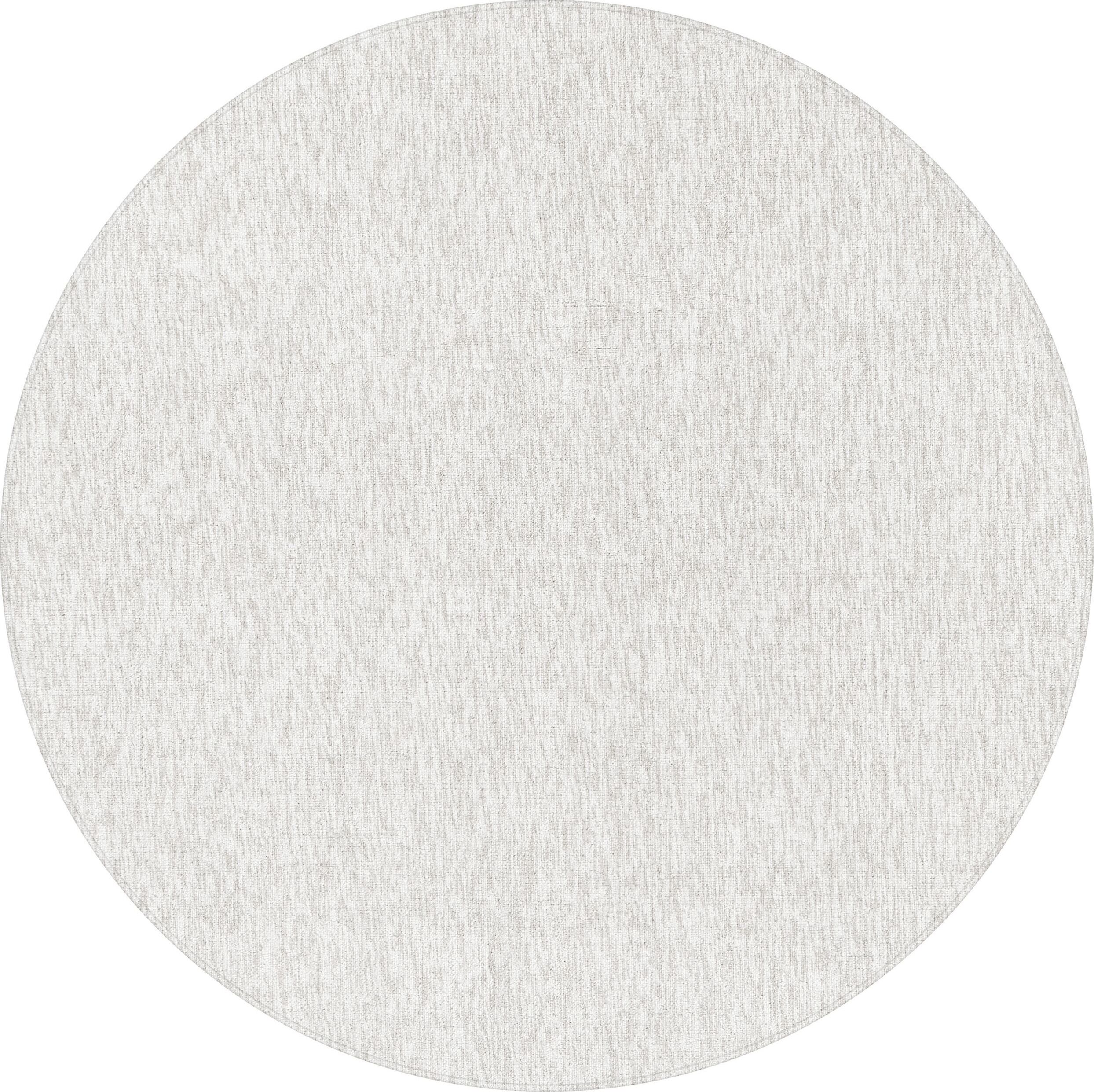 Kurzflor Wohnzimmer Teppich Einfarbig Flachgewebe Creme Meliert Glänzend