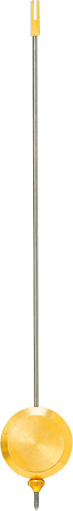 SELVA Pendel für französische Pendulen L: 240mm Pendelscheibe Ø 35 mm