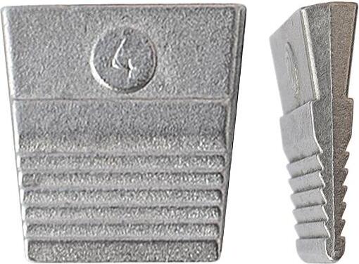 KeyMet Ringkeile Keile Eisenaxtkeile Griffspaltkeil Rundgriffkeile Hammer Hammerkeile Ersatzkeile für Hämmer - Größe: 4 - Menge: 2