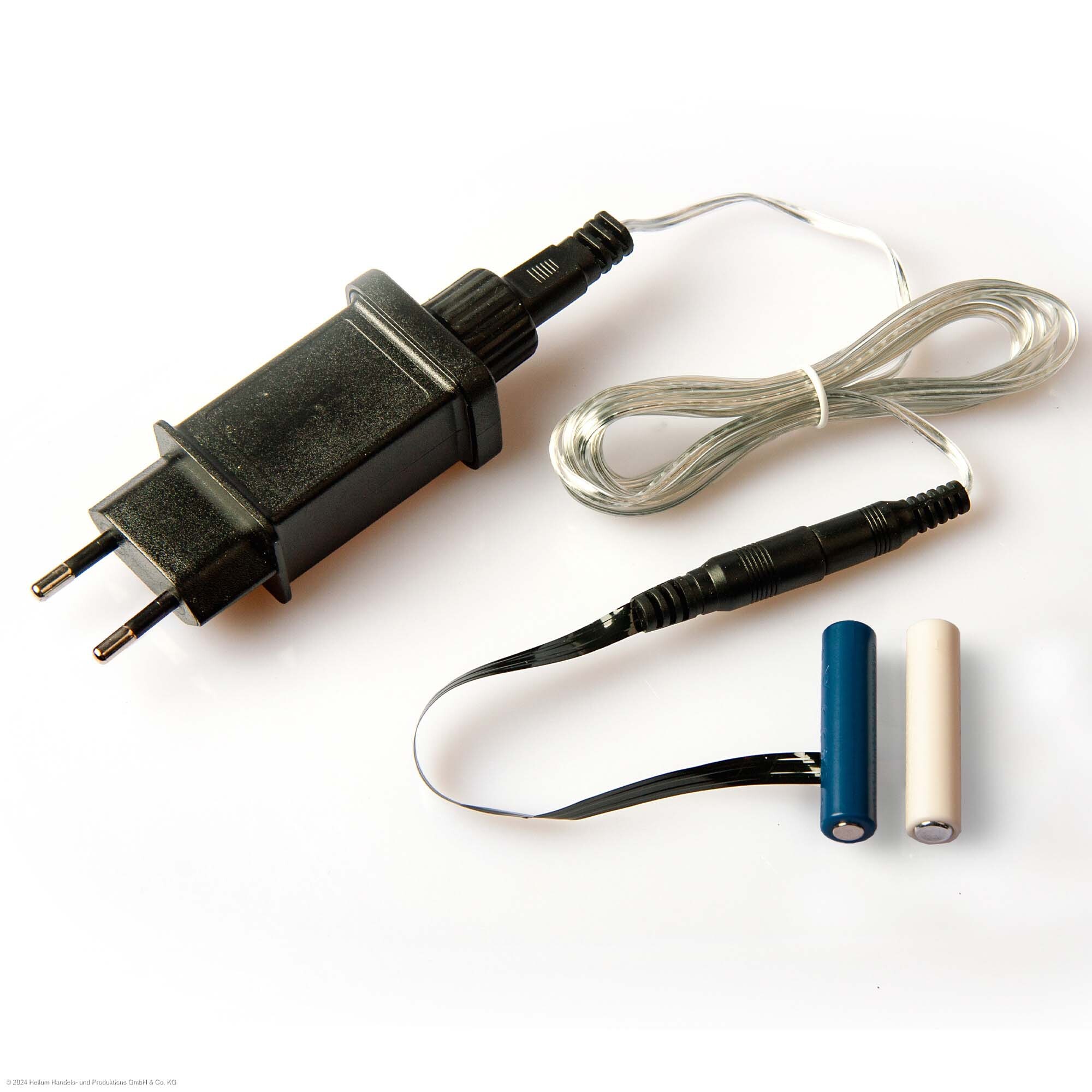 Hellum Batterie Adapter Batterieersatz für 2xAAA Batterien mit 1,8 m Zuleitung