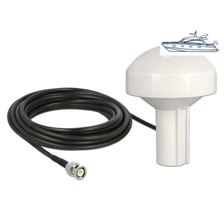 Navilock 12578, 28 dBi, 1.575 GHz, 50 Ohm, Richtantenne, RP-BNC, Männlich