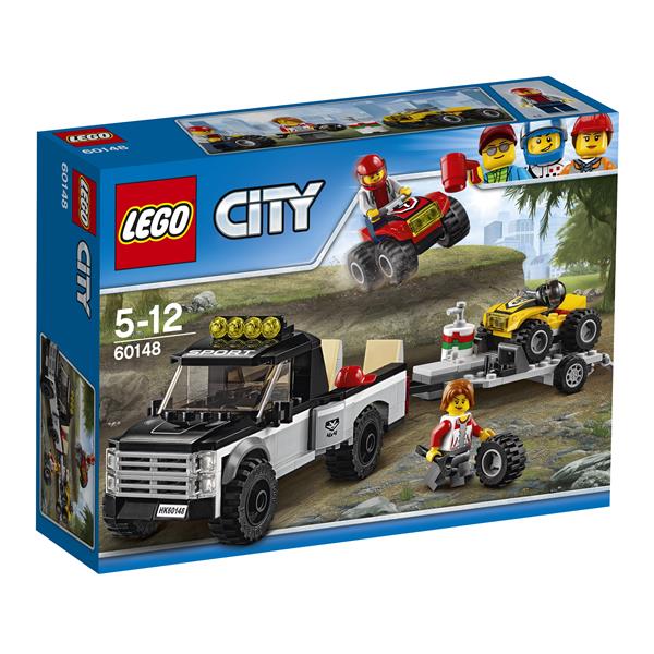 Lego City 60148 - Závodný tím štvorkoliek