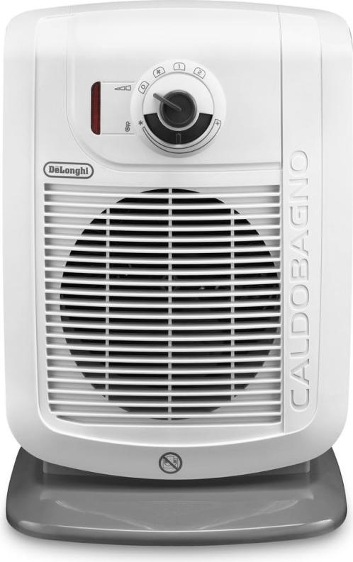 De’Longhi Caldobagno HBC 3030, Elektrický ohrievač s ventilátorom, IP21, Podlaha, Biela, 2000 W, 1150 W