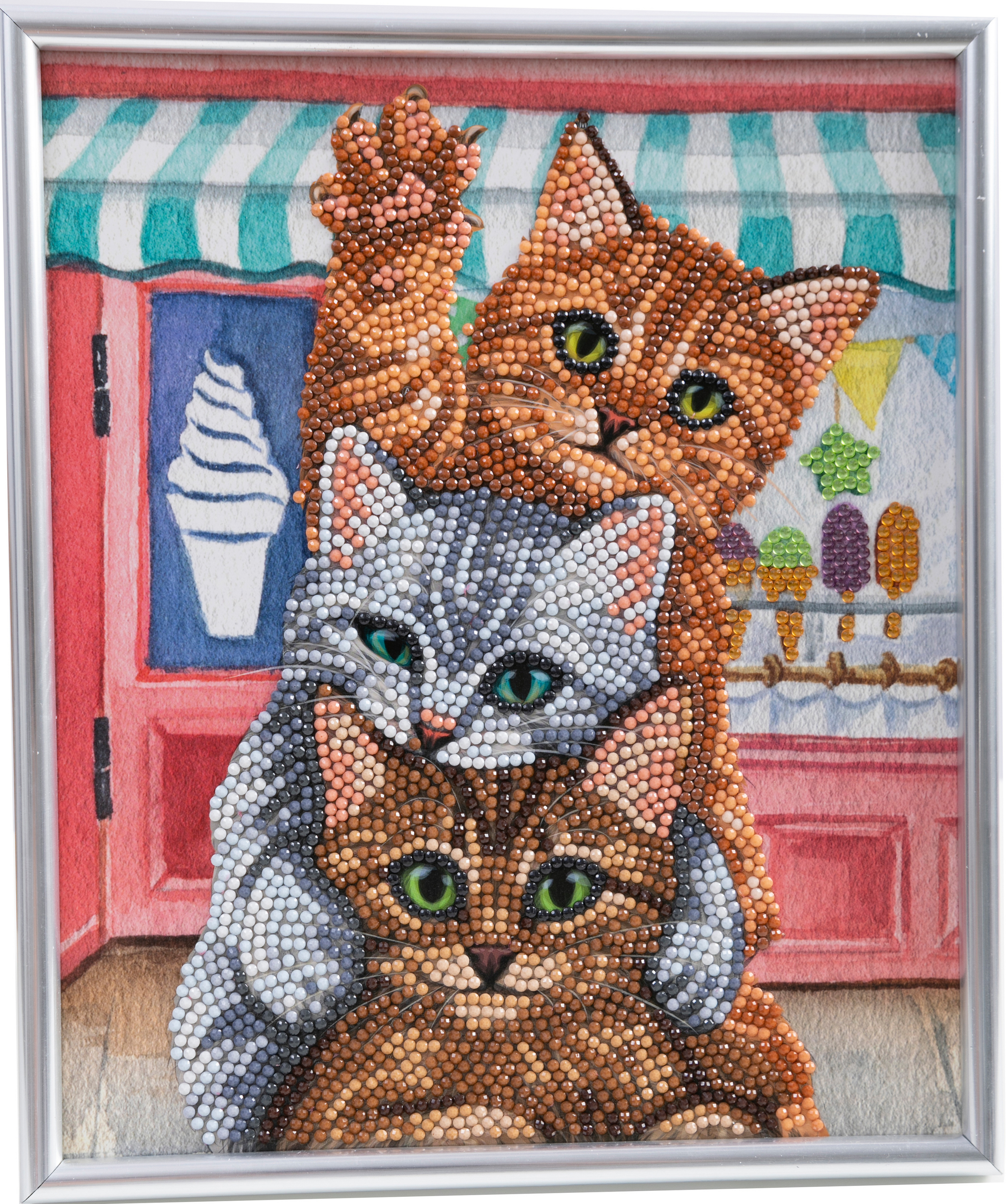 Lot De 8 Cadres Photo En Bois Brut Pour Adultes Et Enfants - 12 X 12 Cm