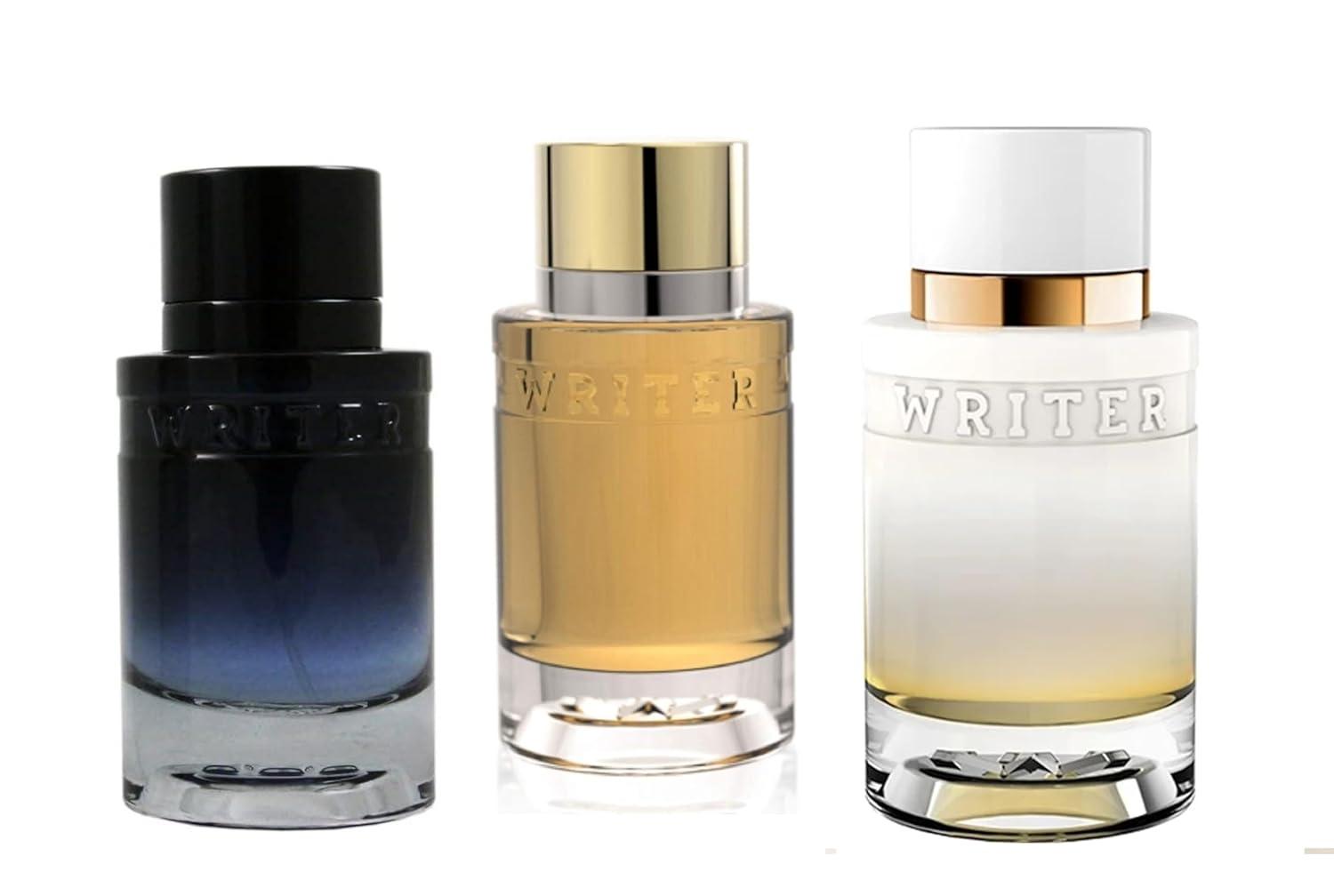 Paris Bleu Writer Parfumcollection Cyrus Parfums Writer Gold EdP+ Writer for Men EdP+ Writer White EdP je 100 ml