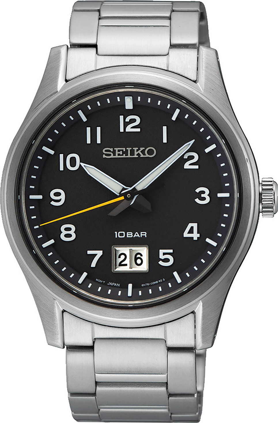 Seiko SUR569P1 Pánske quartzové hodinky s veľkým dátumom