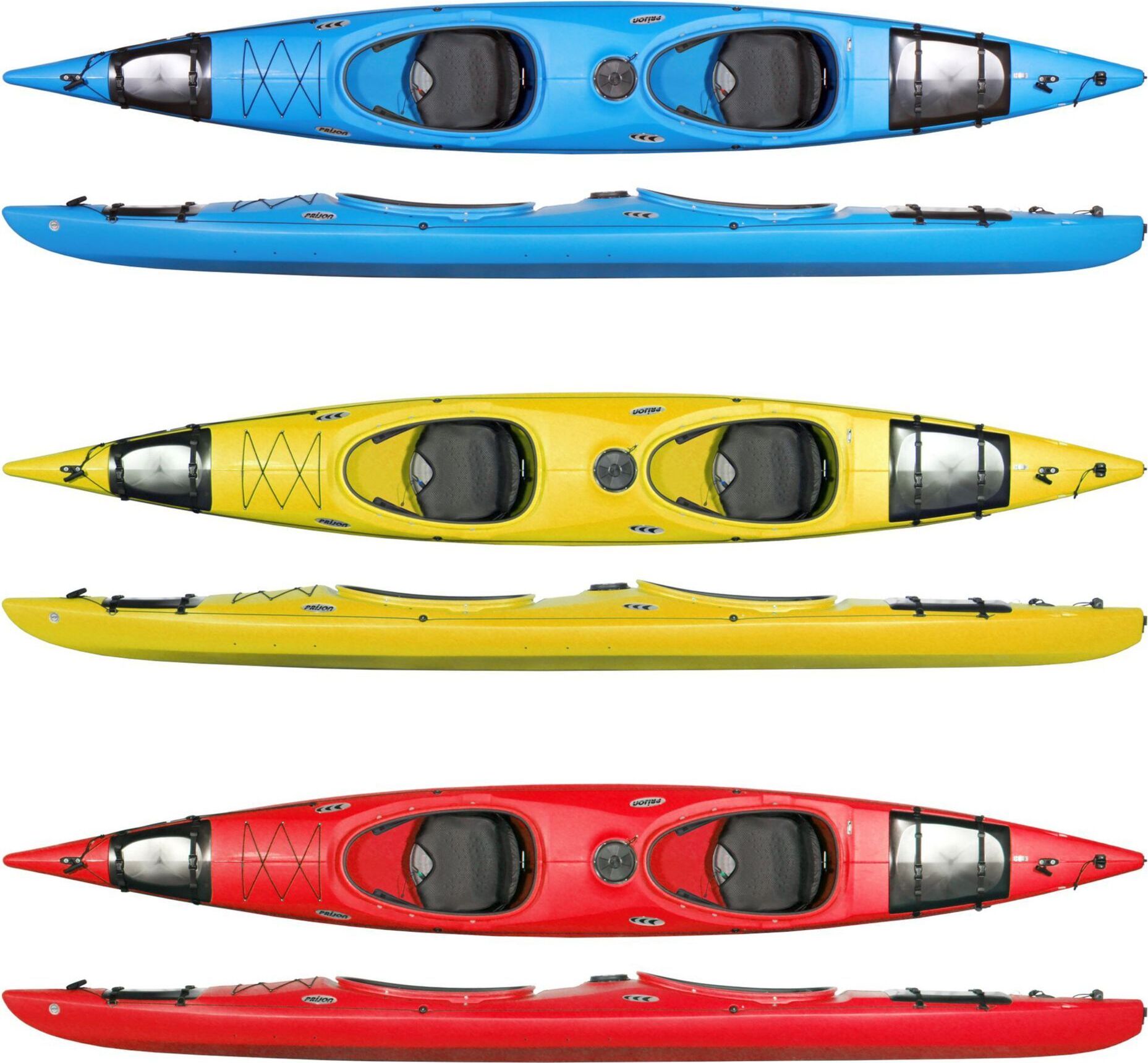 Prijon GmbH Prijon Excursion EVO idealer Zweisitzer für Wander-Touren auf Flüssen und Seen Prijon Farben:rot,Prijon Ausstattung:Standard