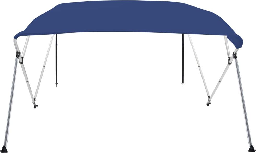 vidaXL 4-Bow Bimini Top Blau 243x196x137 cm