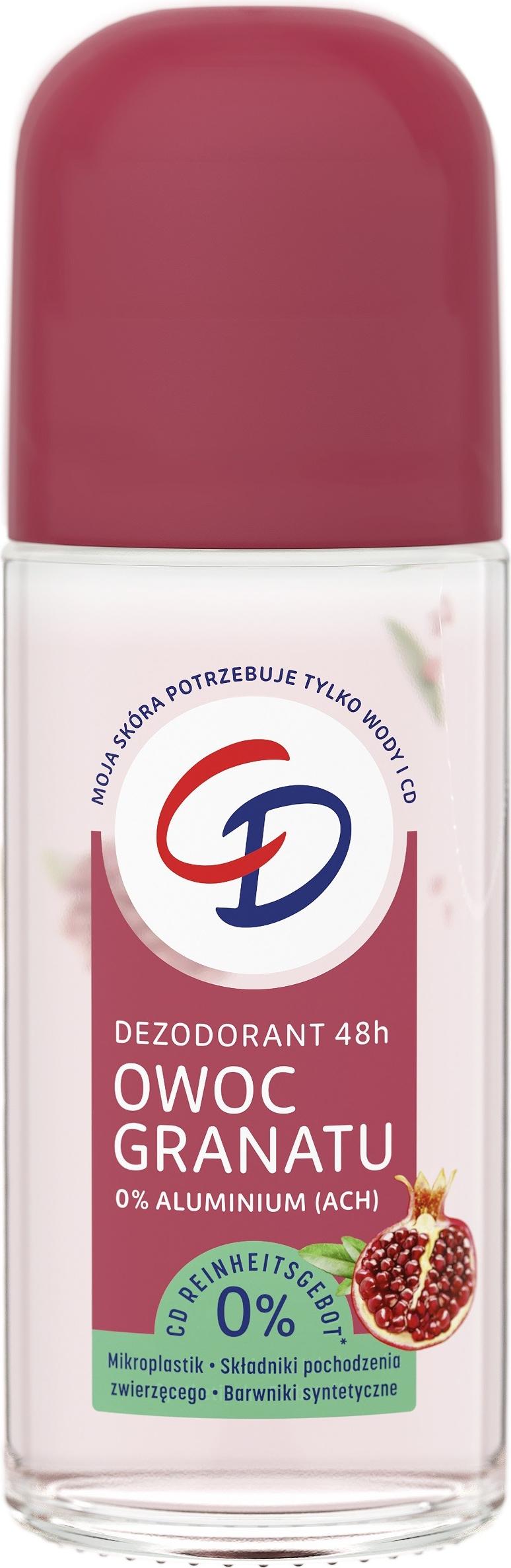 ART.ROZNE MK CD Deodorant Roll-on Granit 50 ml, bestätigte Hautverträglichkeit, keine weißen Rückstände