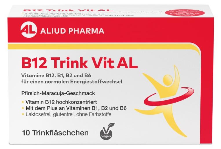 ALIUD Pharma B12 Trink Vit AL Trinkfläschchen, 10 St. Trinkfläschchen 17482635