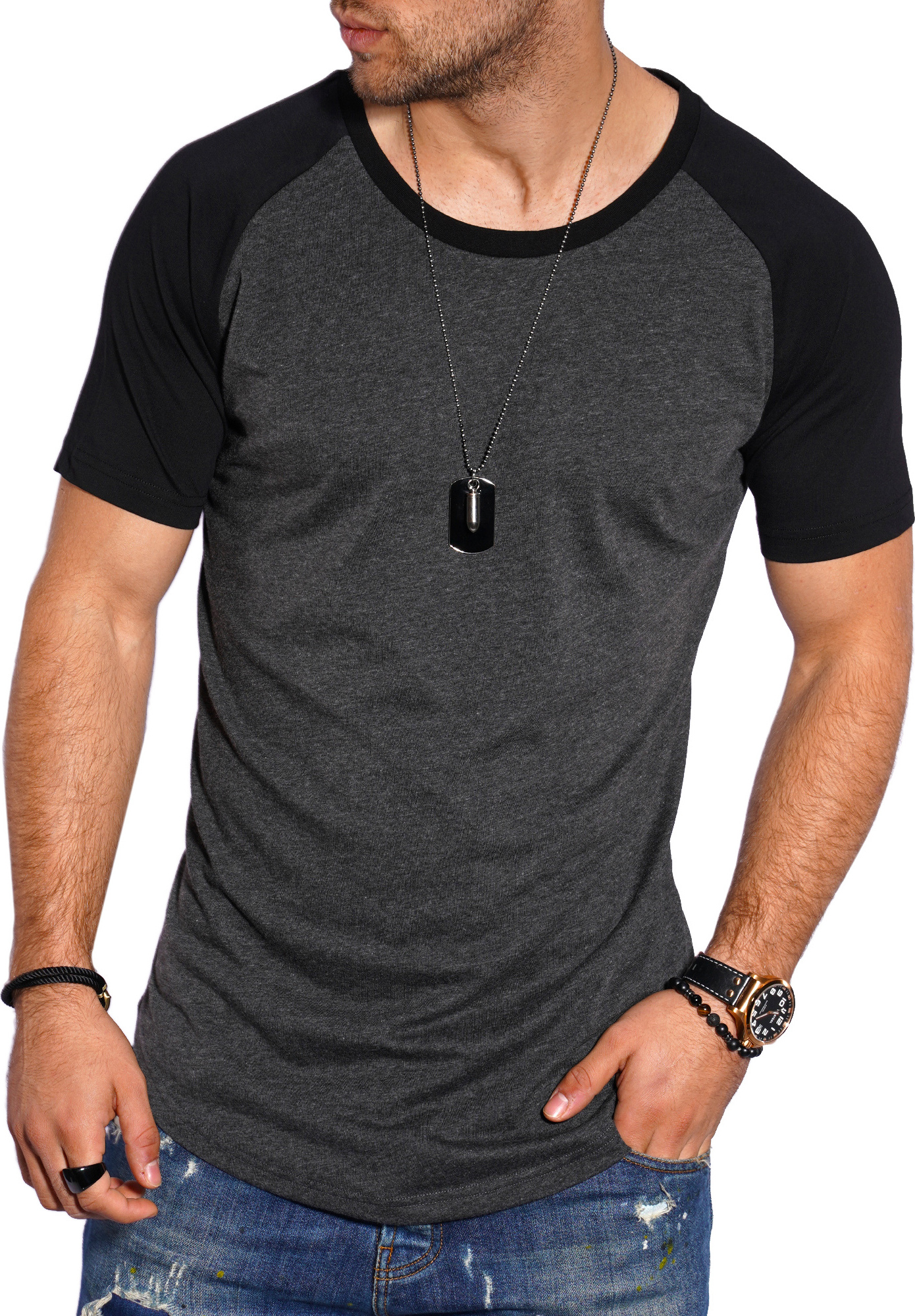 Cotton Division Herren T-Shirt 'Halloween Myers', Schwarz, Größe Small - Lässiges Basic Mit Gruselmotiv
