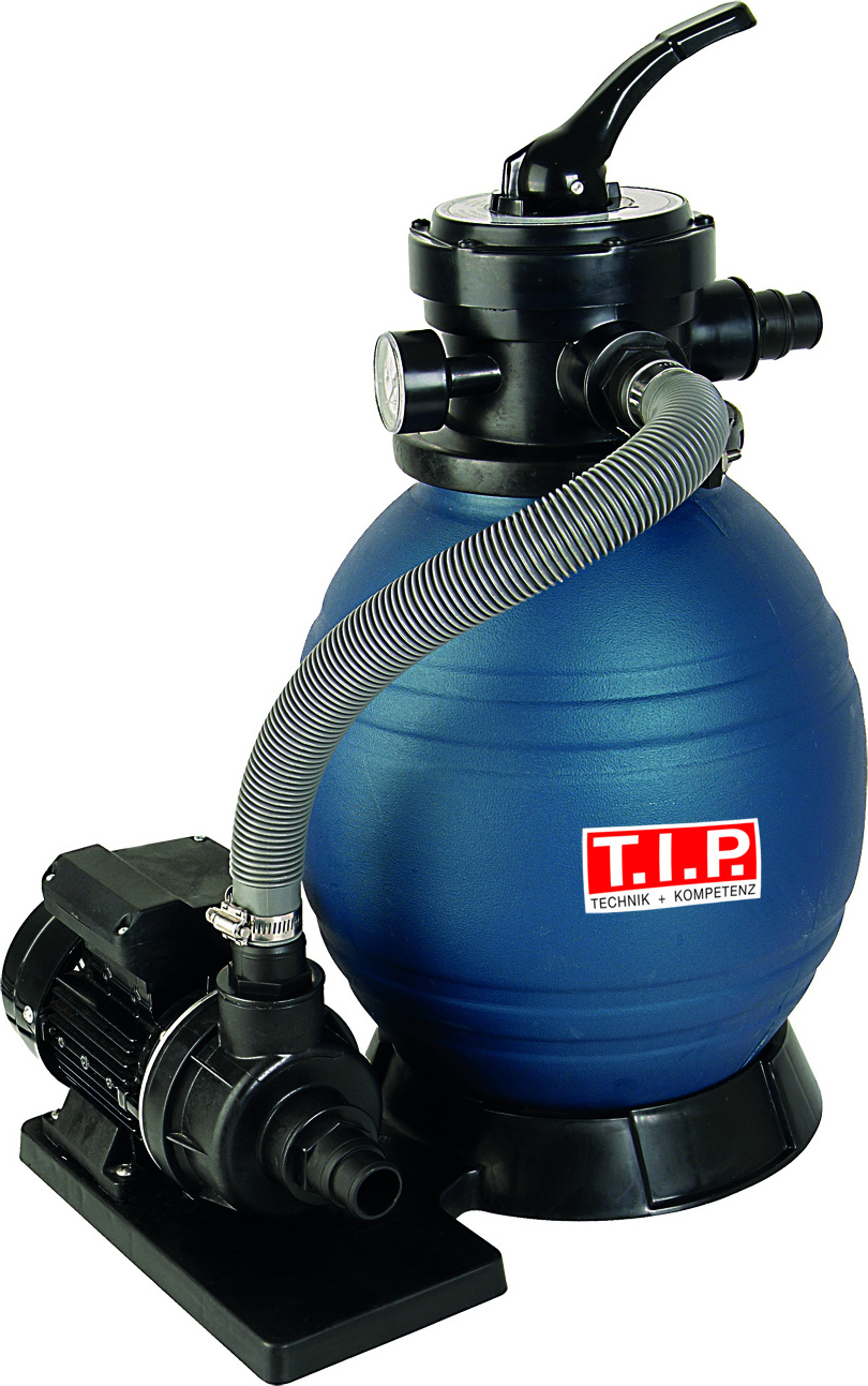 Bazénový filtračný systém T.I.P. SPF 180, max. prietok: 4 500 l/h, výkon: 250 W, max. veľkosť bazéna: 20 m³