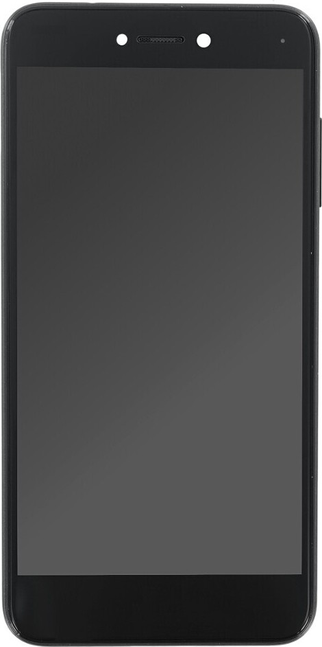 OEM Displayeinheit + Rahmen für Huawei P8 Lite 2017 schwarz, ohne Logo