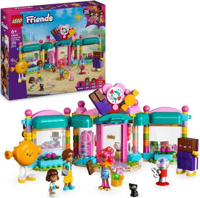 LEGO Friends La Confiserie de Heartlake City, stavebnice 376 dielov, 6+ rokov, 3 figúrky