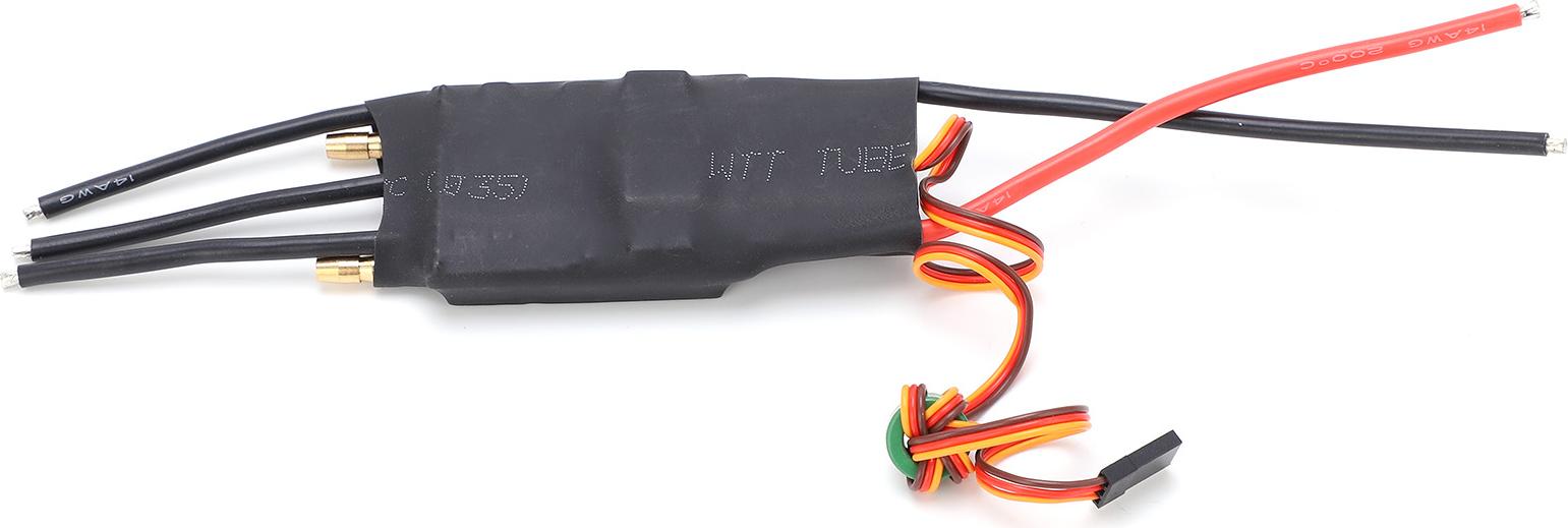Cocosity 80A Brushless Wasserkühlung Elektronischer Drehzahlregler ESC mit 5V/5A SBEC für RC Boot