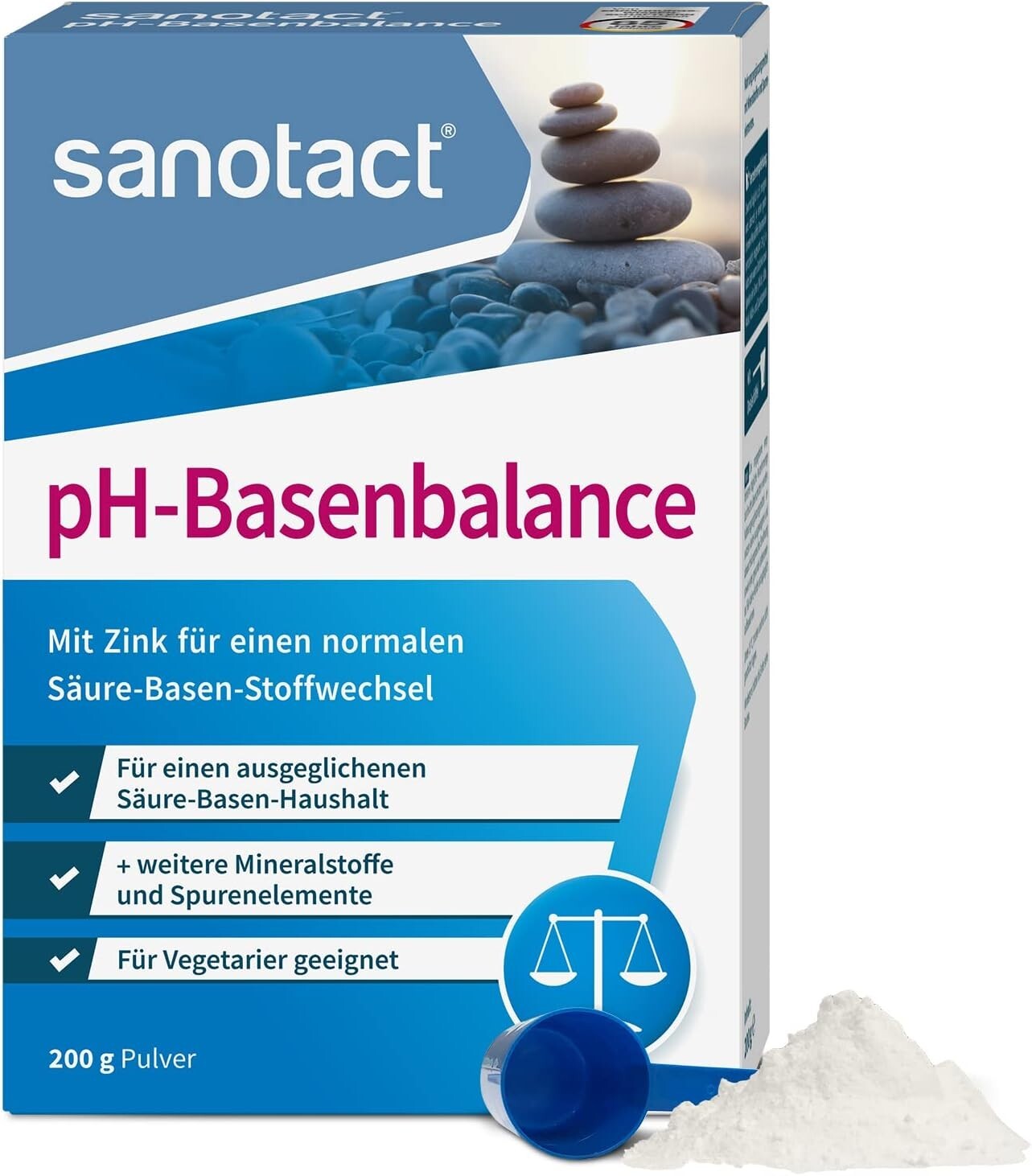 Sanotact Ph-Basenbalance Pulver 200 g 17380260