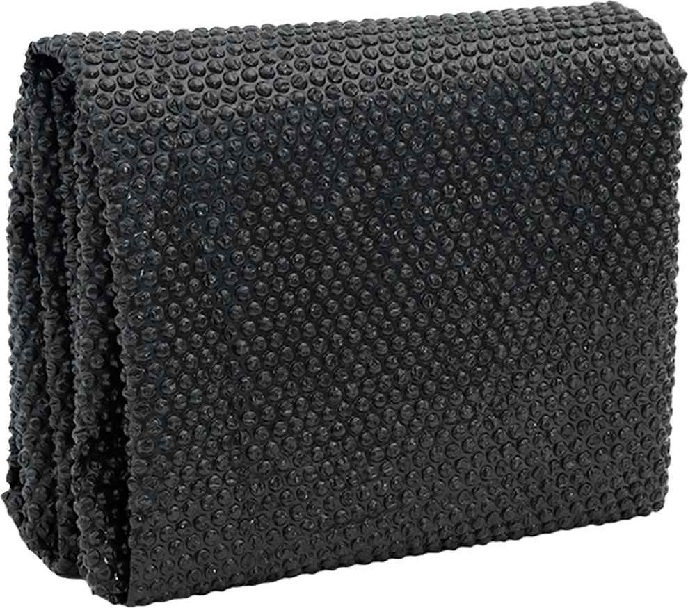 kryt na bazén vidaXL čierny 300 cm PE