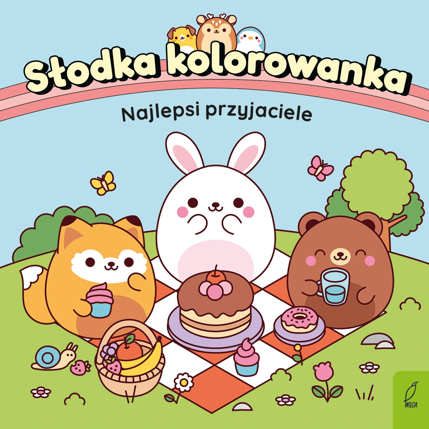 Wilga Najlepsi przyjaciele. Sodka kolorowanka