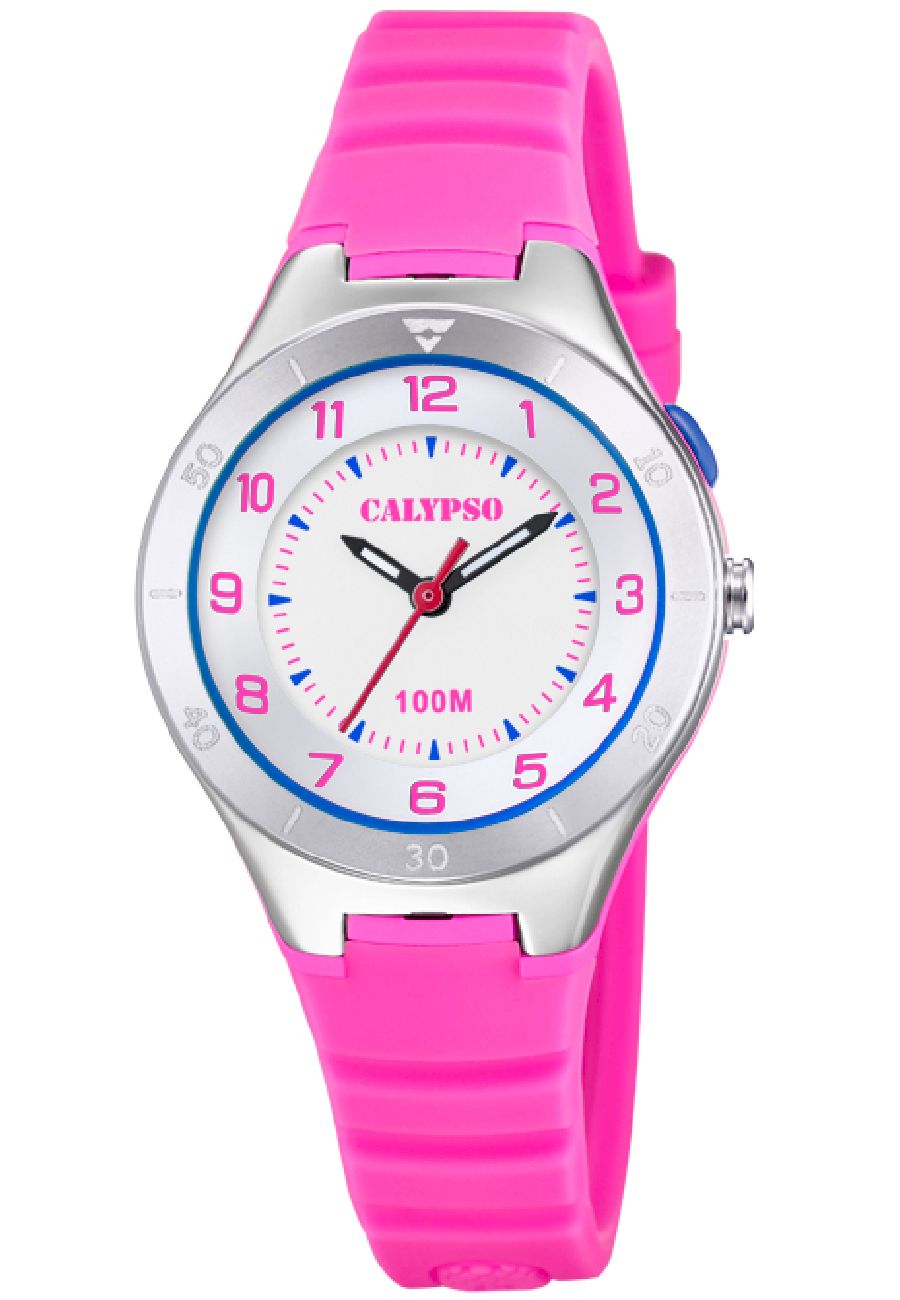 Calypso K5800/2 hodinky Dievčatá detské hodinky plastové ružové