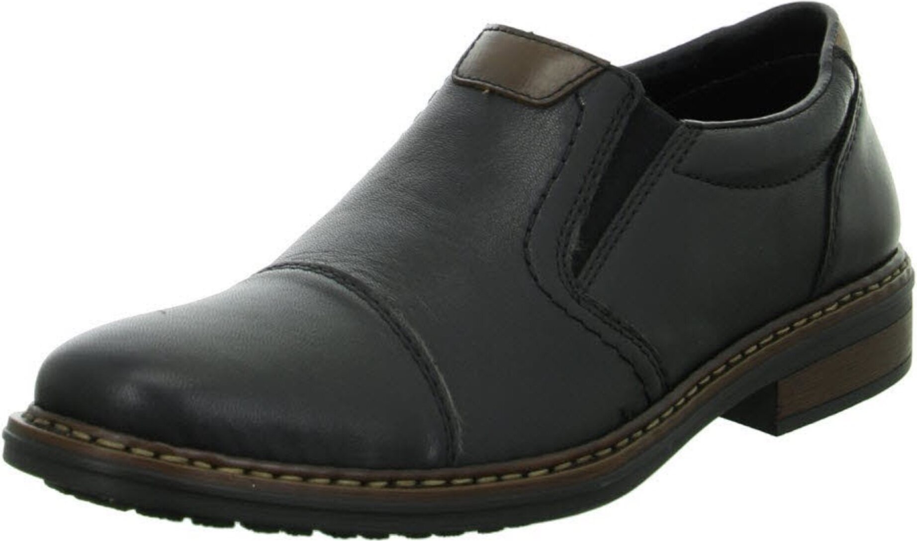 Rieker 21473 - Ciabatte Uomo In Vera Pelle, Comode E Leggere