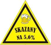 Papyrus Helmaufkleber „Verurteilt zu 5,6 %“, 1 Stk.