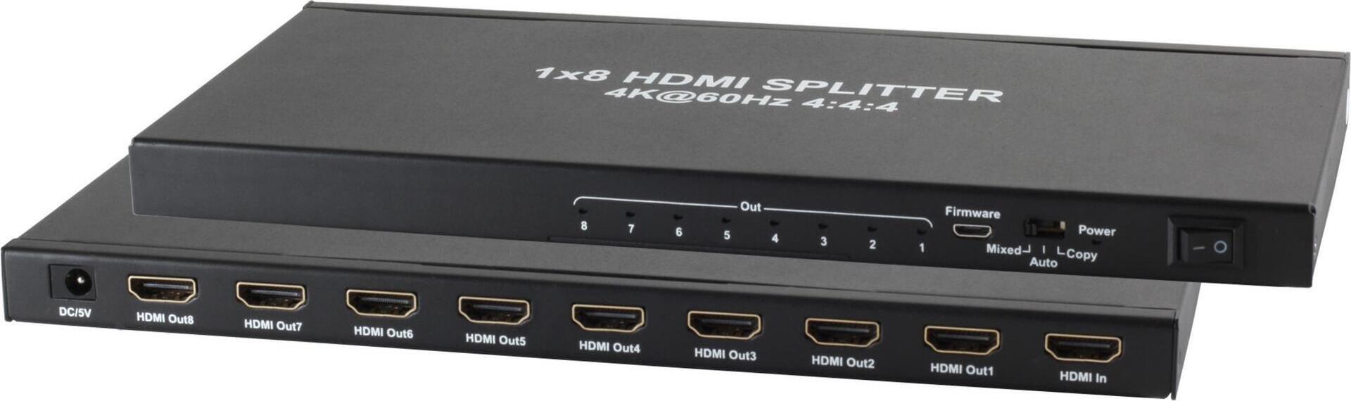 Shiverpeaks HDMI Verteiler 8-fach 05-10003 / 4K2K / 60Hz