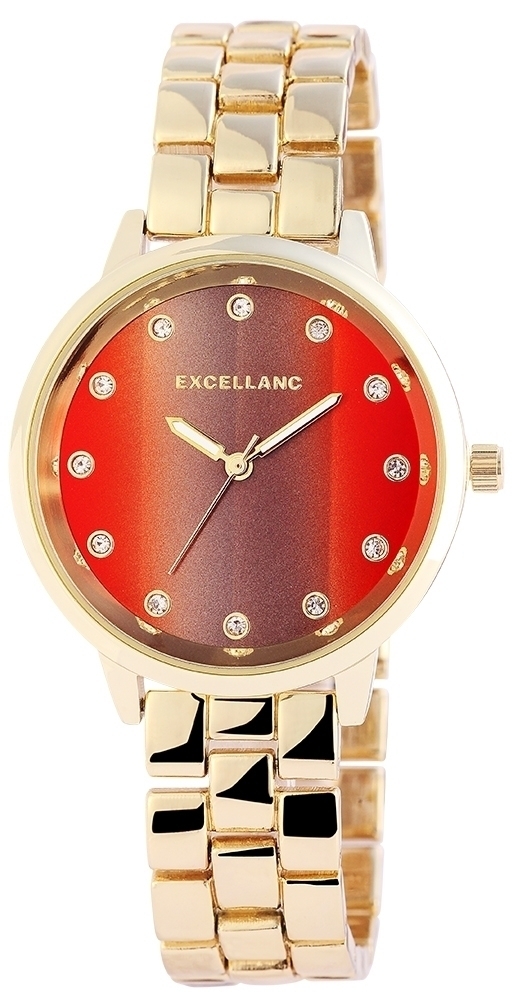 Excellanc Damenuhr mit Metallarmband 180801600007
