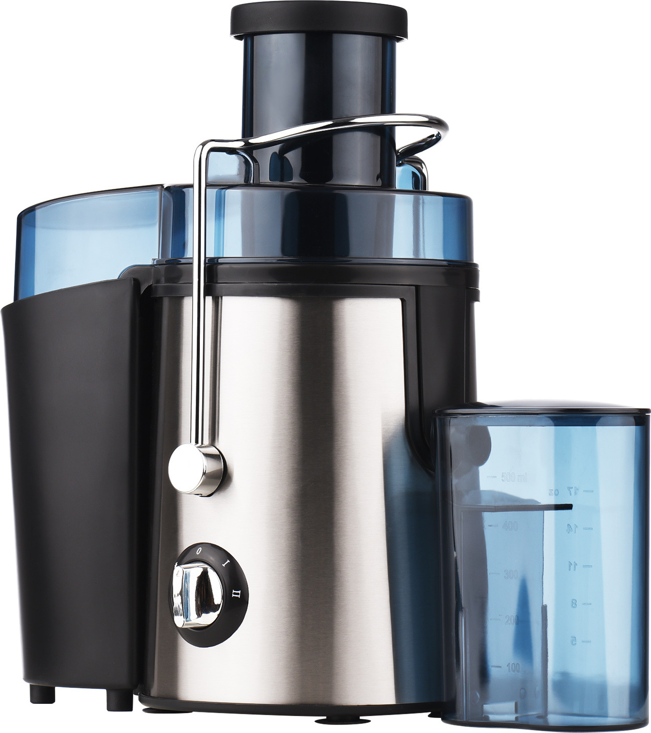 Lixada Entsafter für Obst und Gemüse , Entsafter, Edelstahlgehaeuse, 800W Saftpresse Juicer , starker Obst- und Gemueseextraktor, Rueckstandssafttrennung
