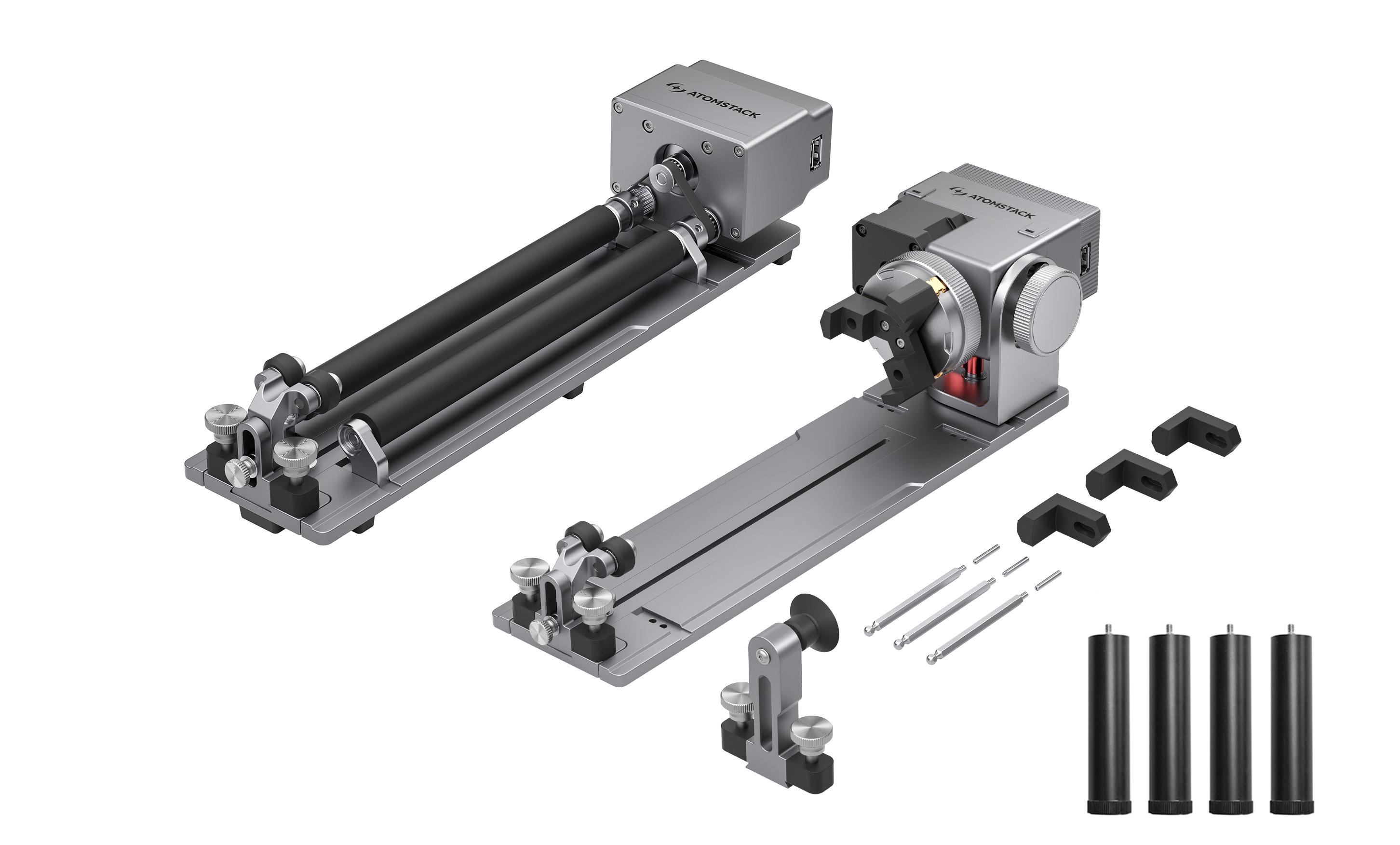 ATOMSTACK R8 PRO Rotary Roller, für Hurricane, P1 5W, A5/A6/A10/A12/A20/A24/A30/A40/A48/A70 Serie