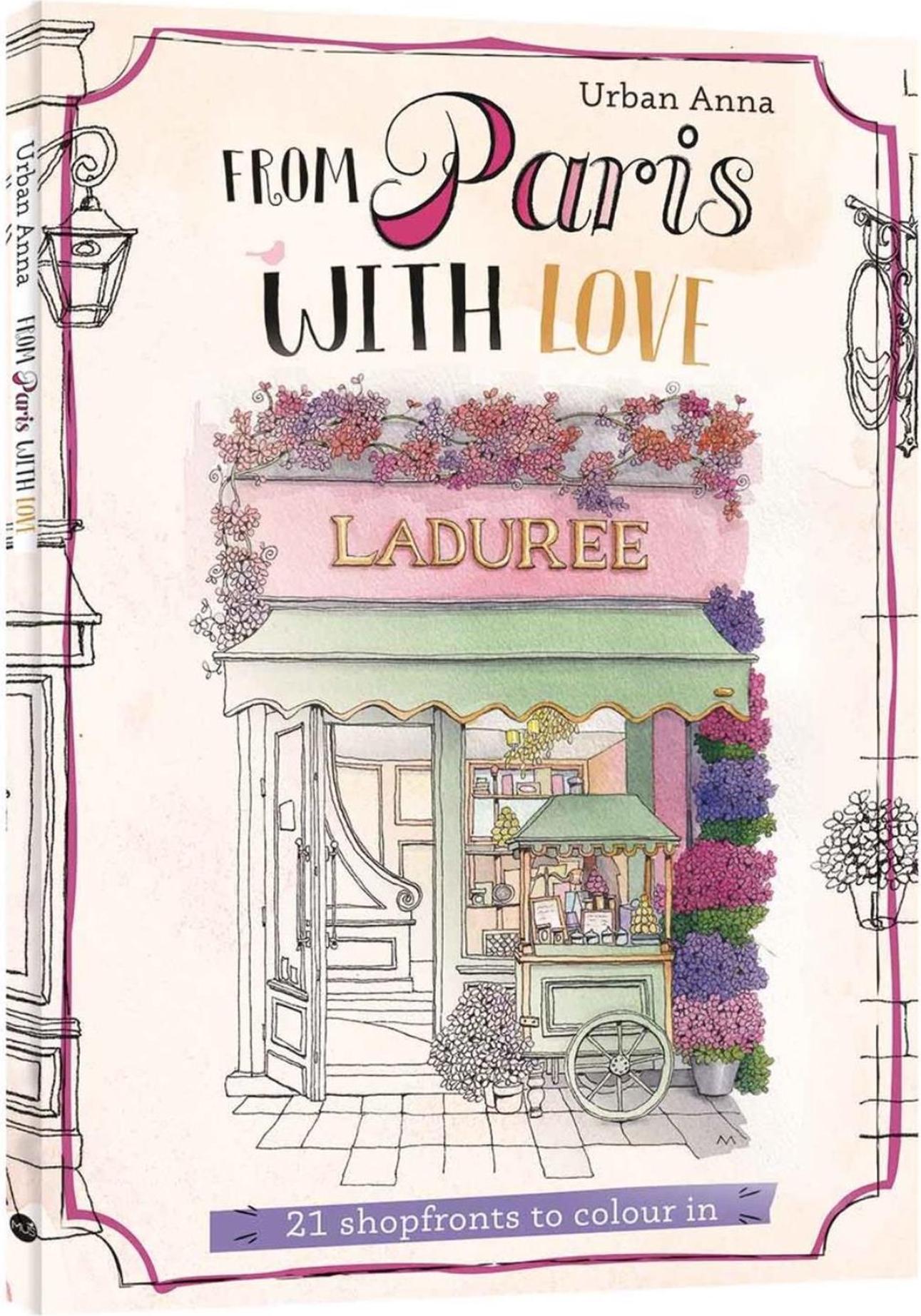 Uitgeverij Kluitman Verlag kluitman aus paris mit liebe malbuch