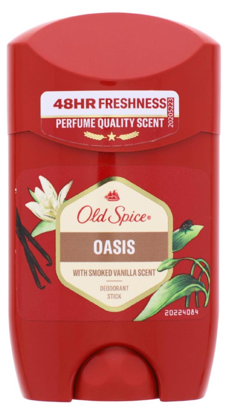 Old Spice Oasis Antitranspirant-Stick mit geruchertem Vanilleduft, 50 ml
