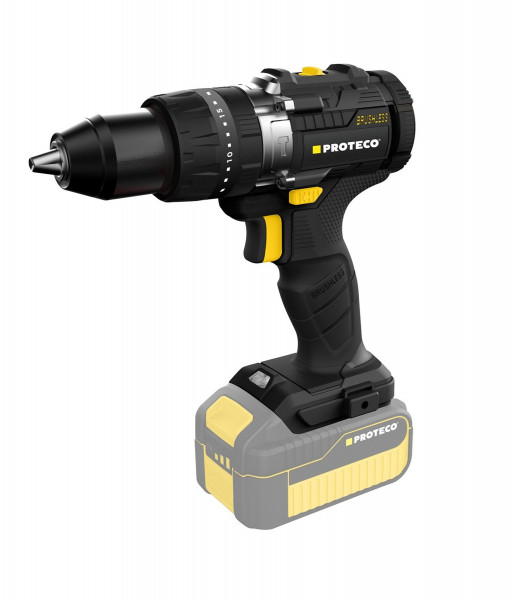 Proteco 51.10-AV-20-04 Akumulátorová príklepová vŕtačka 2-13mm 20V (bez AKU)
