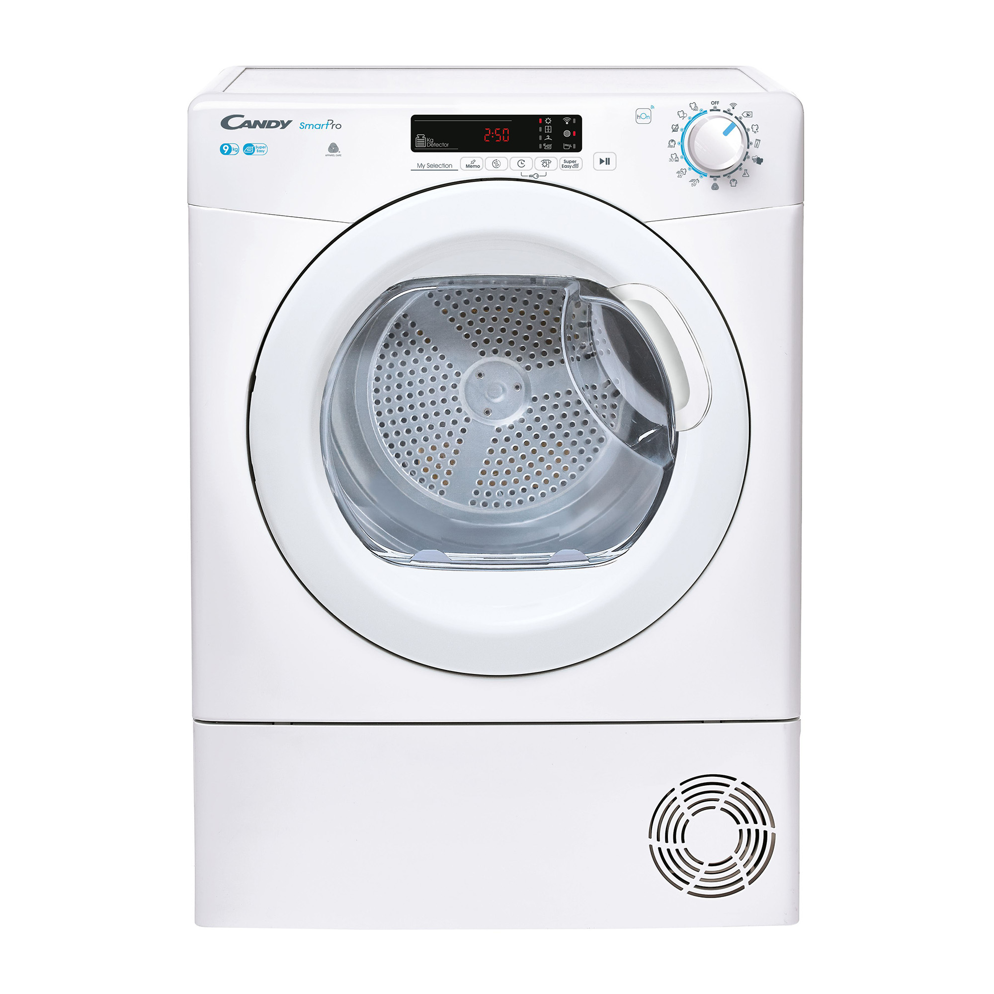 Candy Kondensationstrockner 9 kg B Wi-Fi + Bluetooth Symbolblende CSOE C9DG-S 31102349