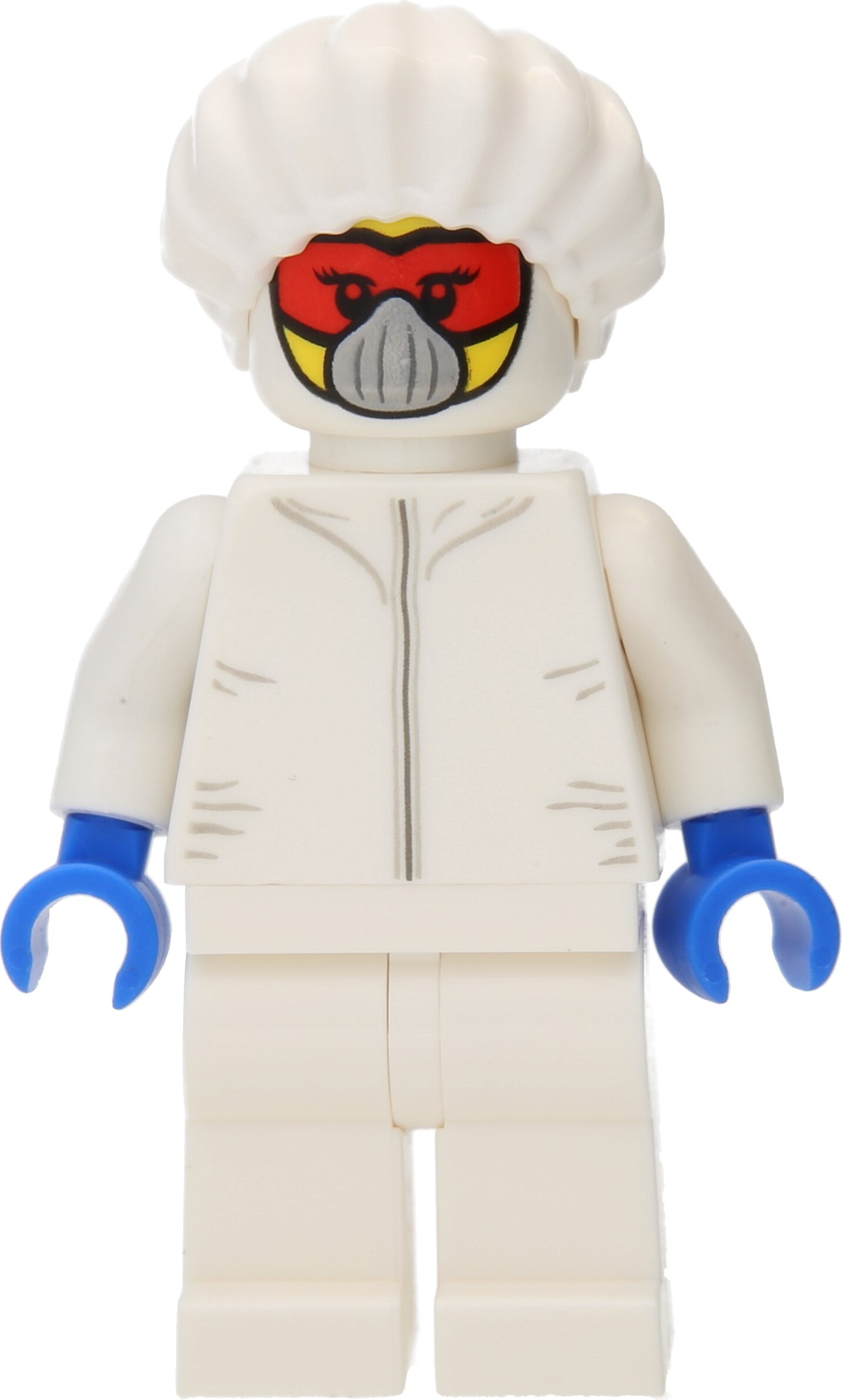 LEGO Minifigur: Labortechniker im Schutzanzug