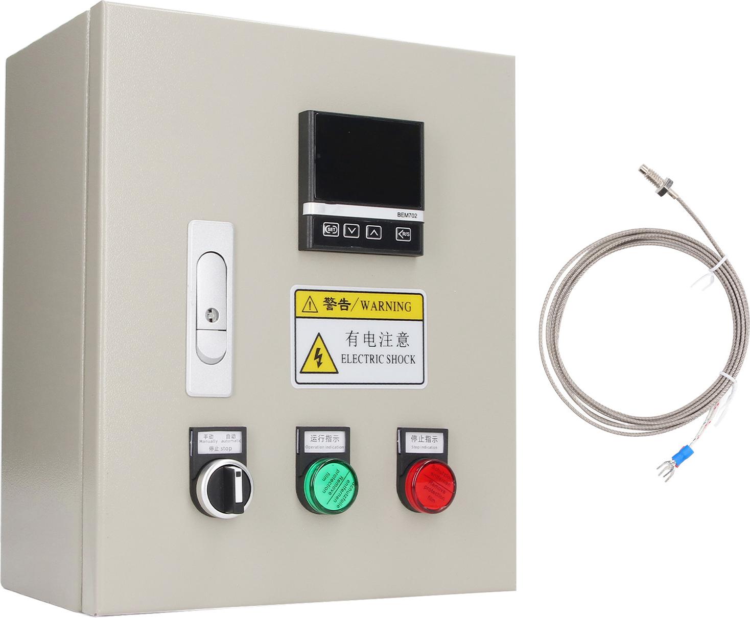TWO TREES 3-Phasen-PID-Temperaturregler mit Thermoelement-Temperaturregler, 380 V AC, 32 A, 15 kW
