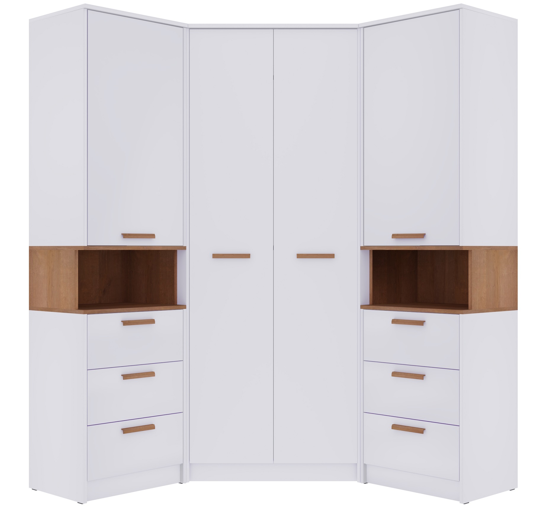 Marmex Möbel Schrank-Set GRANT SET 17N "Grant SET 17N"