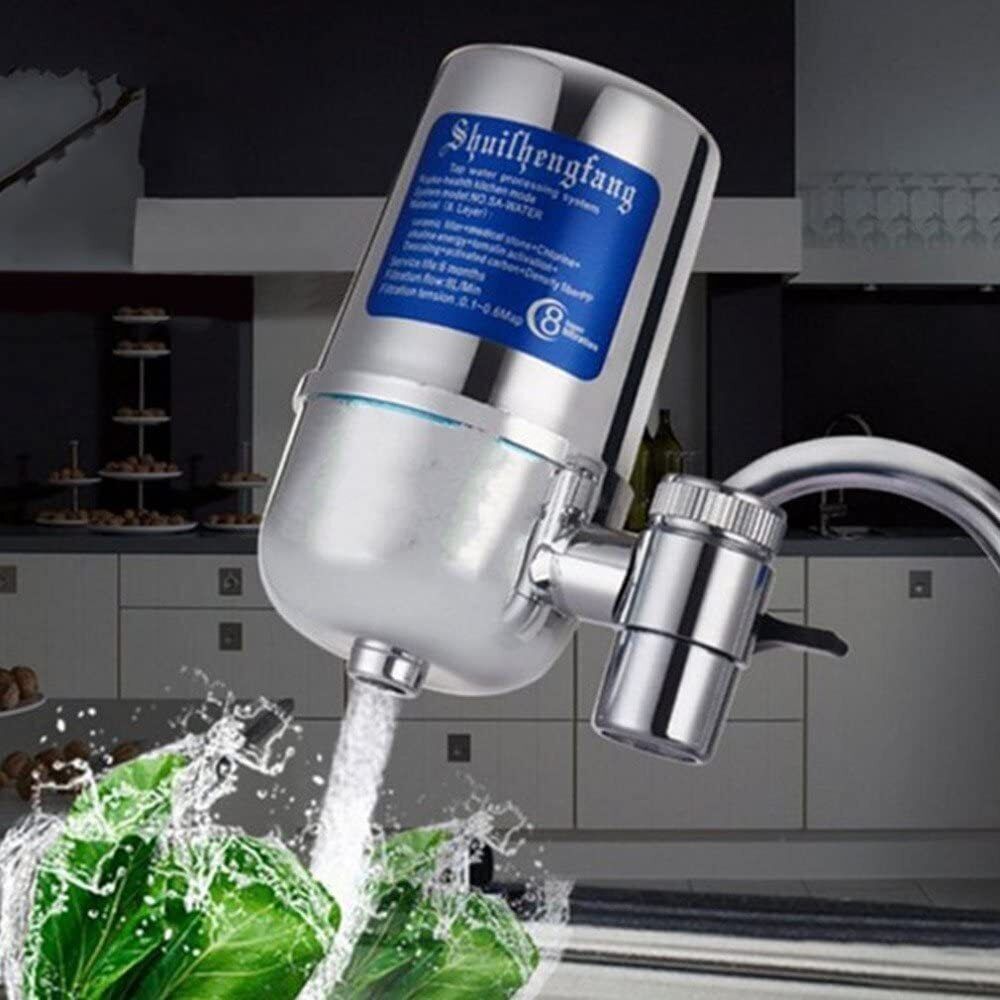 Topchances Wasserhahnfilter Wasserfilter Leitungswasser filtern Wasseraufbereitungssystem